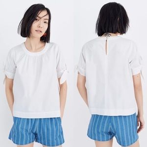 Madewell Denim Tie-Cuff Shirt